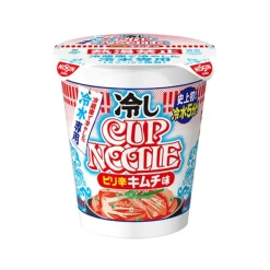 닛신 차갑게 먹는 컵누들 매콤 김치맛 60g