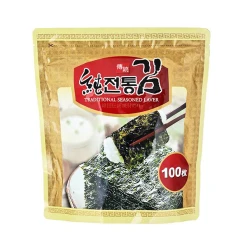 칼디커피팜 한국 전통 양념김 스탠드팩 100매입